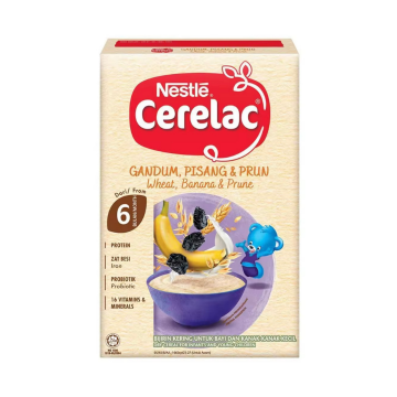 Baby Cerelac - Wheat, Banana & Prunes Nestle 6M+ (250g)